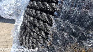 Opakowanie 220MTR Linka Jedwab PP Skręcana 16MM Czarna